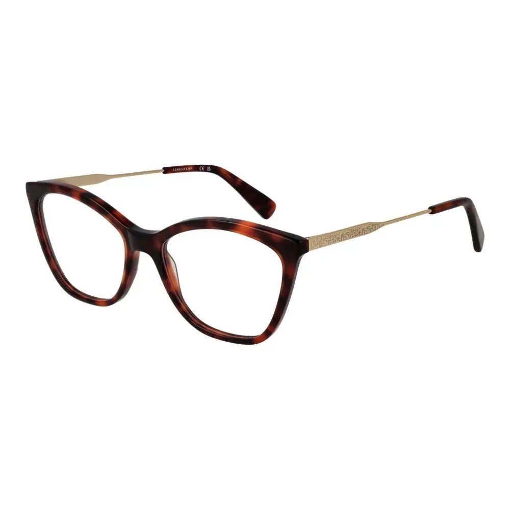 Longchamp Brown Metal Plastic Glasses Frames - LO-1063554