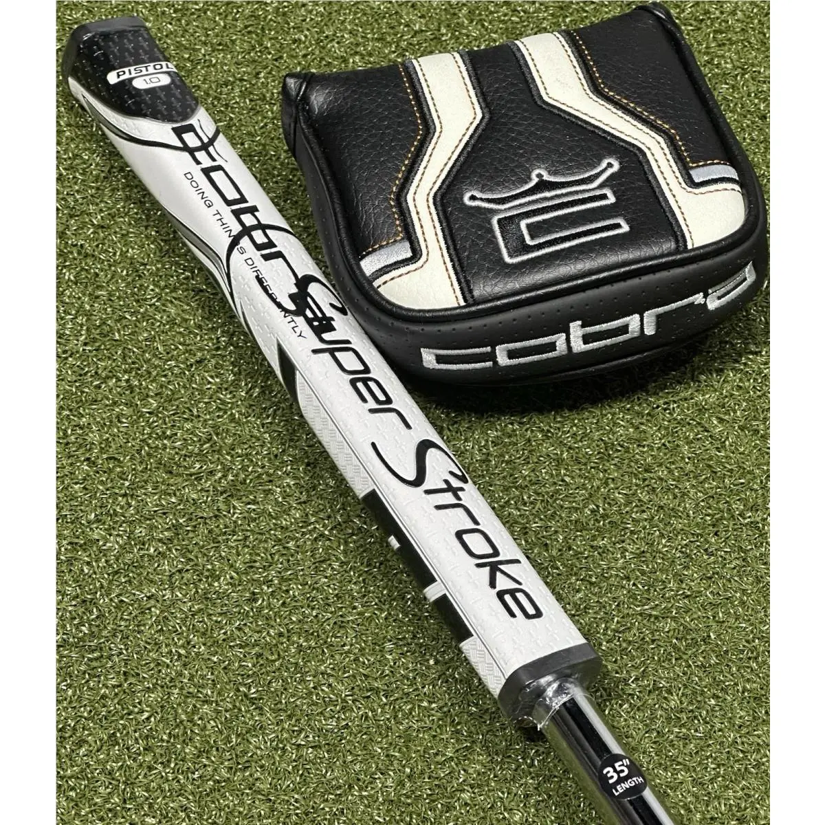 Cobra  - Cobra Vintage Cuda Putter - Vintage Cuda Putter - Black 5