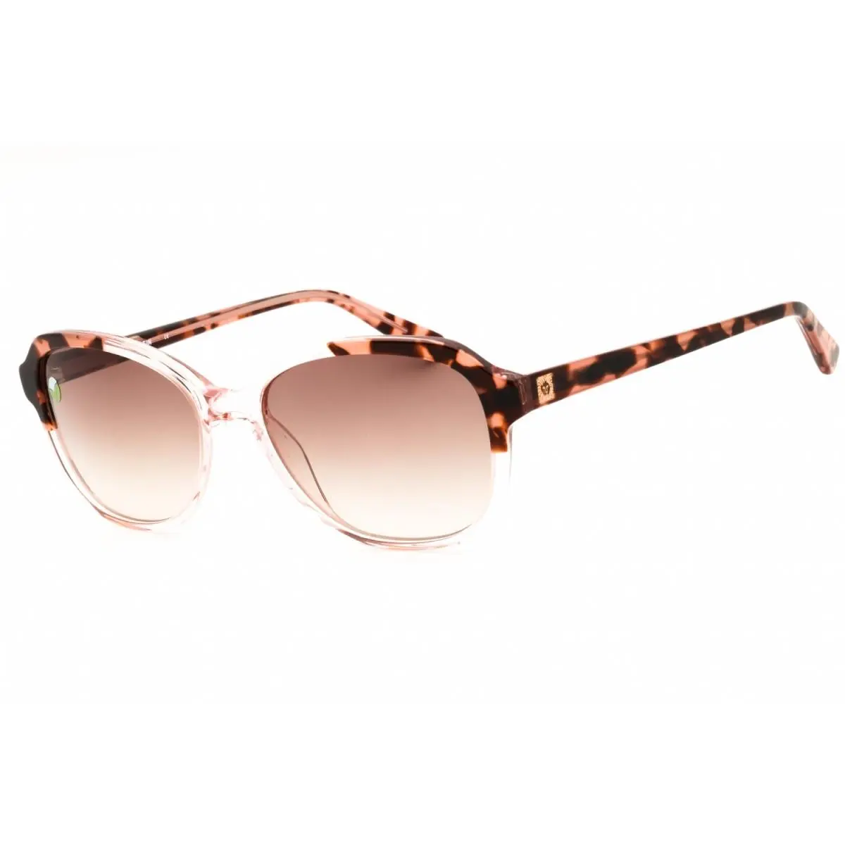 Anne Klein AK7078 660 Blush Crystal/brown Gradient 55-17-140 Sunglasses