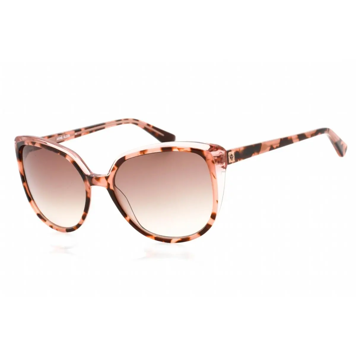 Anne Klein AK7077 690 Blush Tortoise/brown Gradient 54-16-135 Sunglasses
