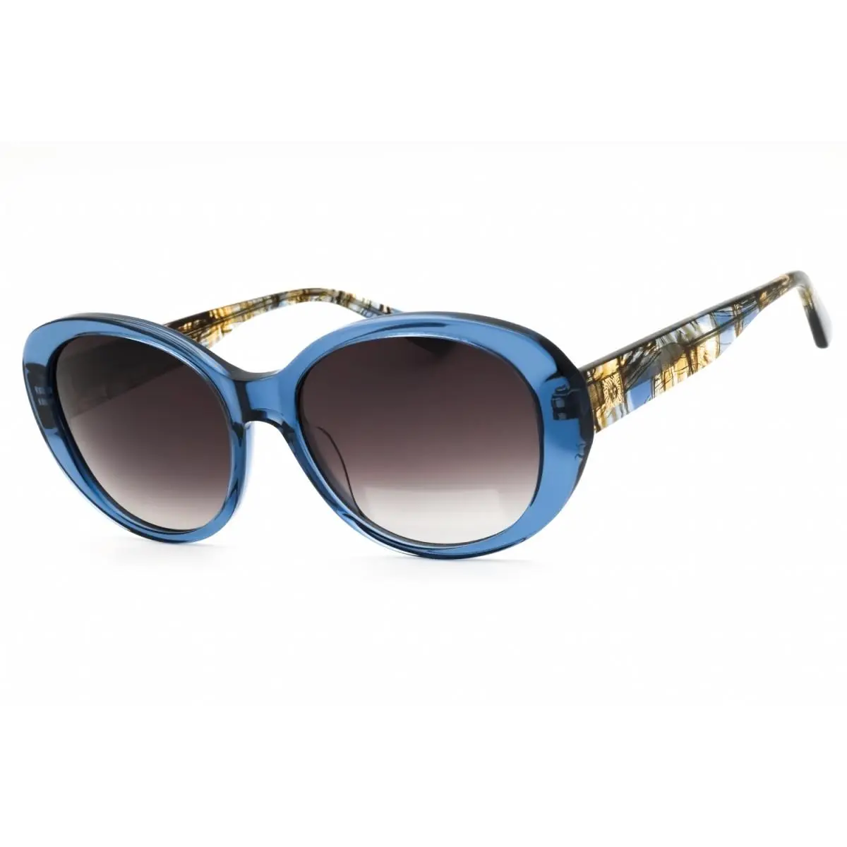 Anne Klein AK7081 400 Blue Crystal/grey Gradient 55-17-145 Sunglasses