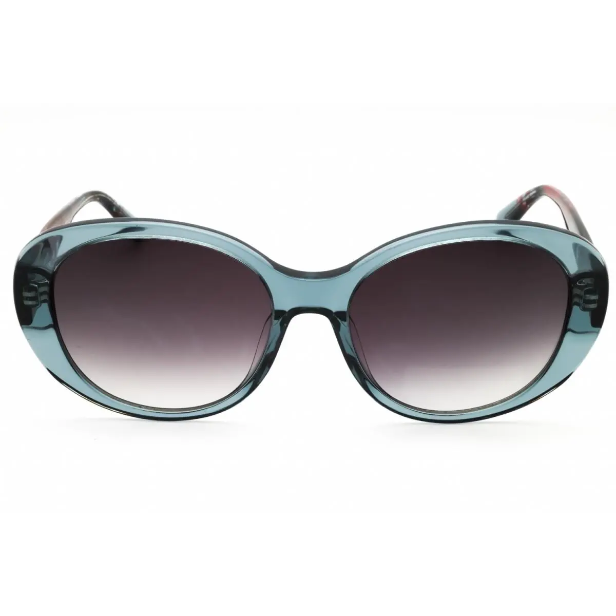 Anne Klein AK7081 020 Grey Crystal/smoke Gradient 55-17-145 Sunglasses