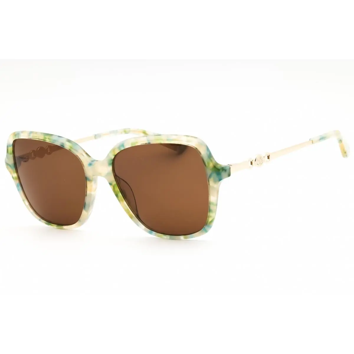 Anne Klein AK7093 330 Olive Marble/brown 56-17-140 Sunglasses