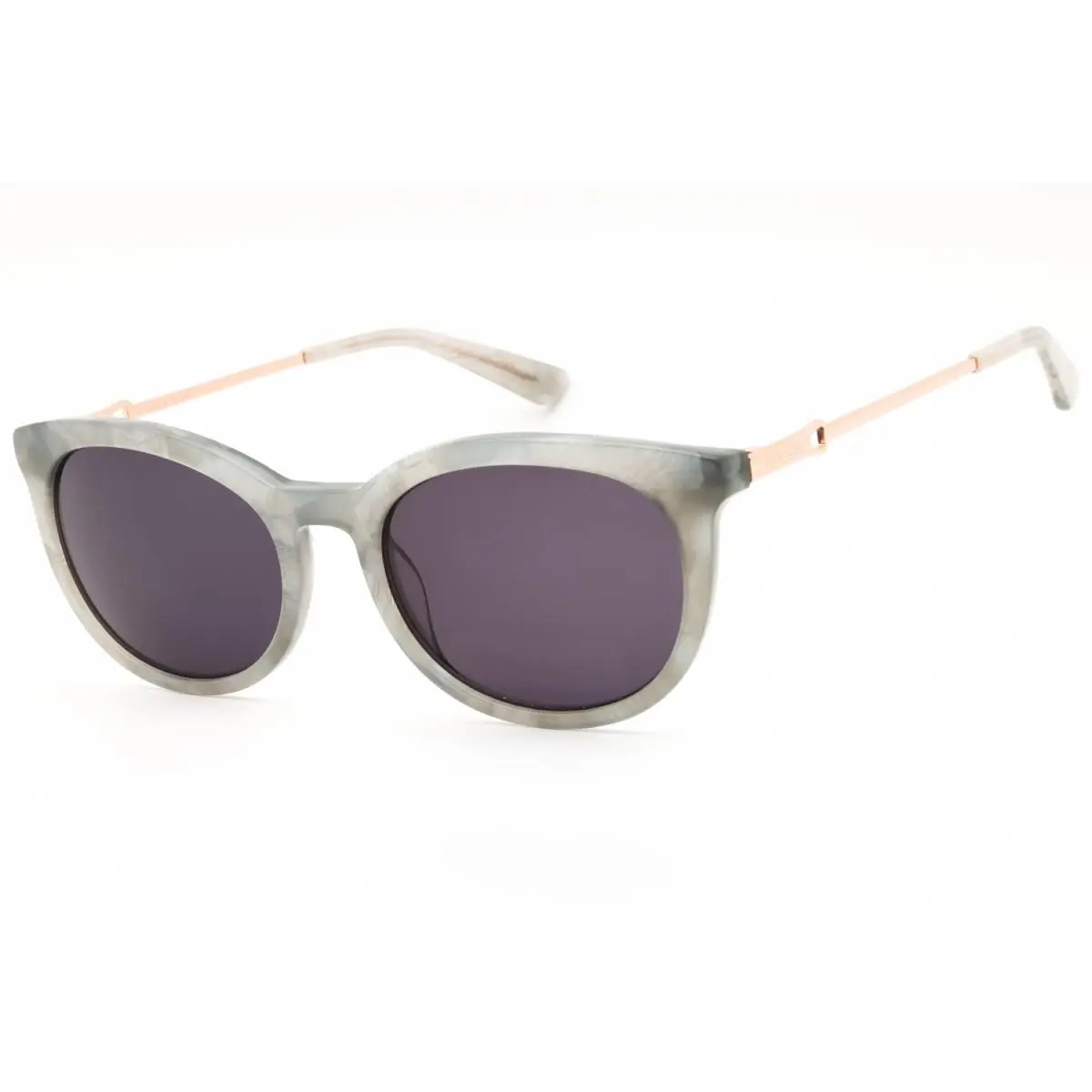 Anne Klein AK7097 020 Grey Marble/smoke 54-19-140 Sunglasses