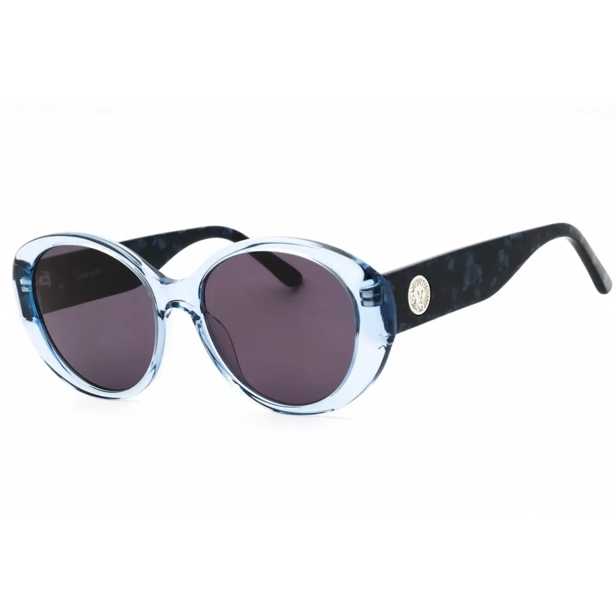 Anne Klein AK7090 422 Blue Crystal/smoke 54-17-145 Sunglasses