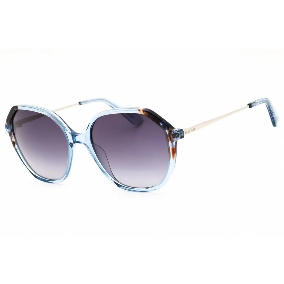 AK7075 400 Blue/grey Gradient 55-18-135 Sunglasses by Anne Klein