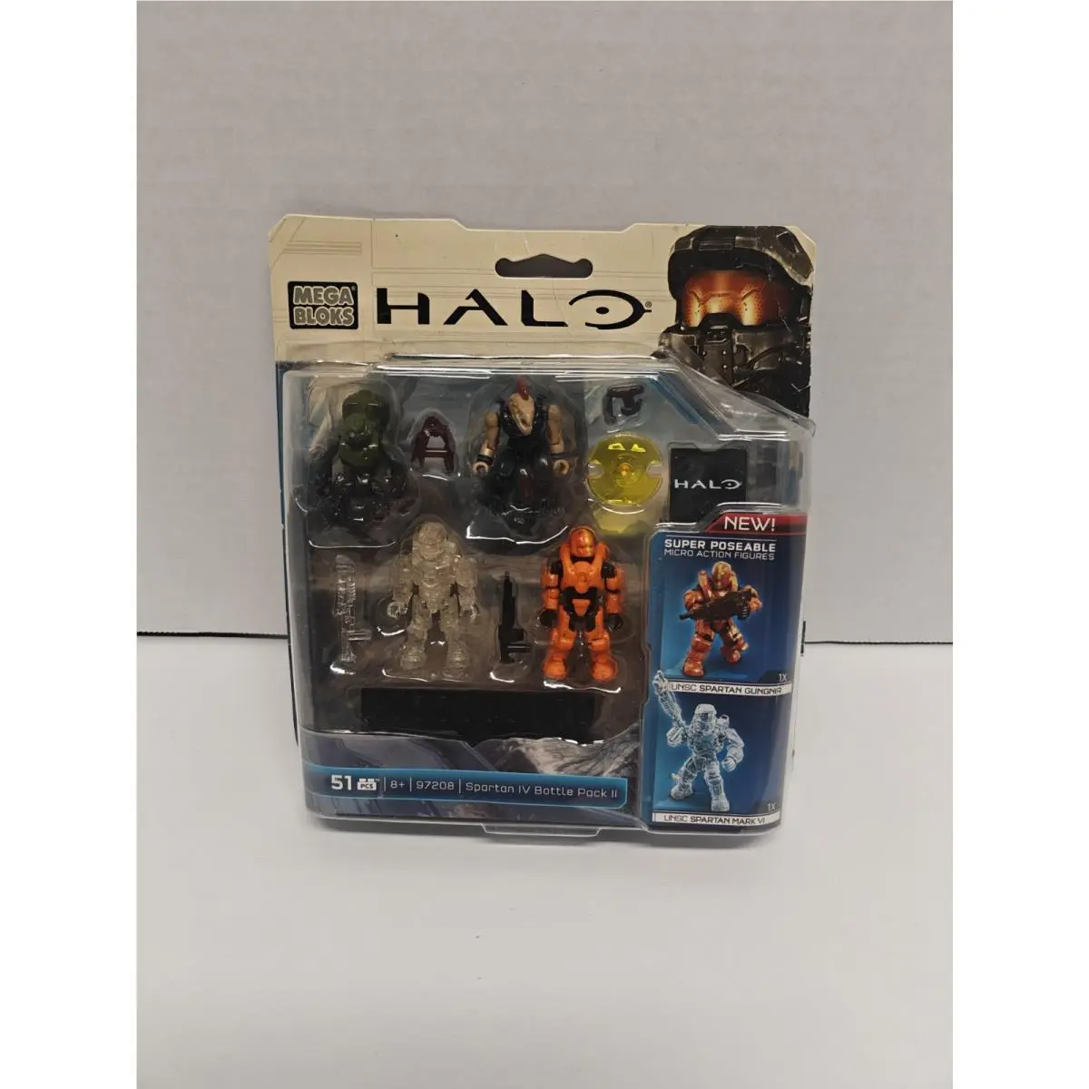Halo Mega Bloks 97208 Spartan IV Battle Pack II