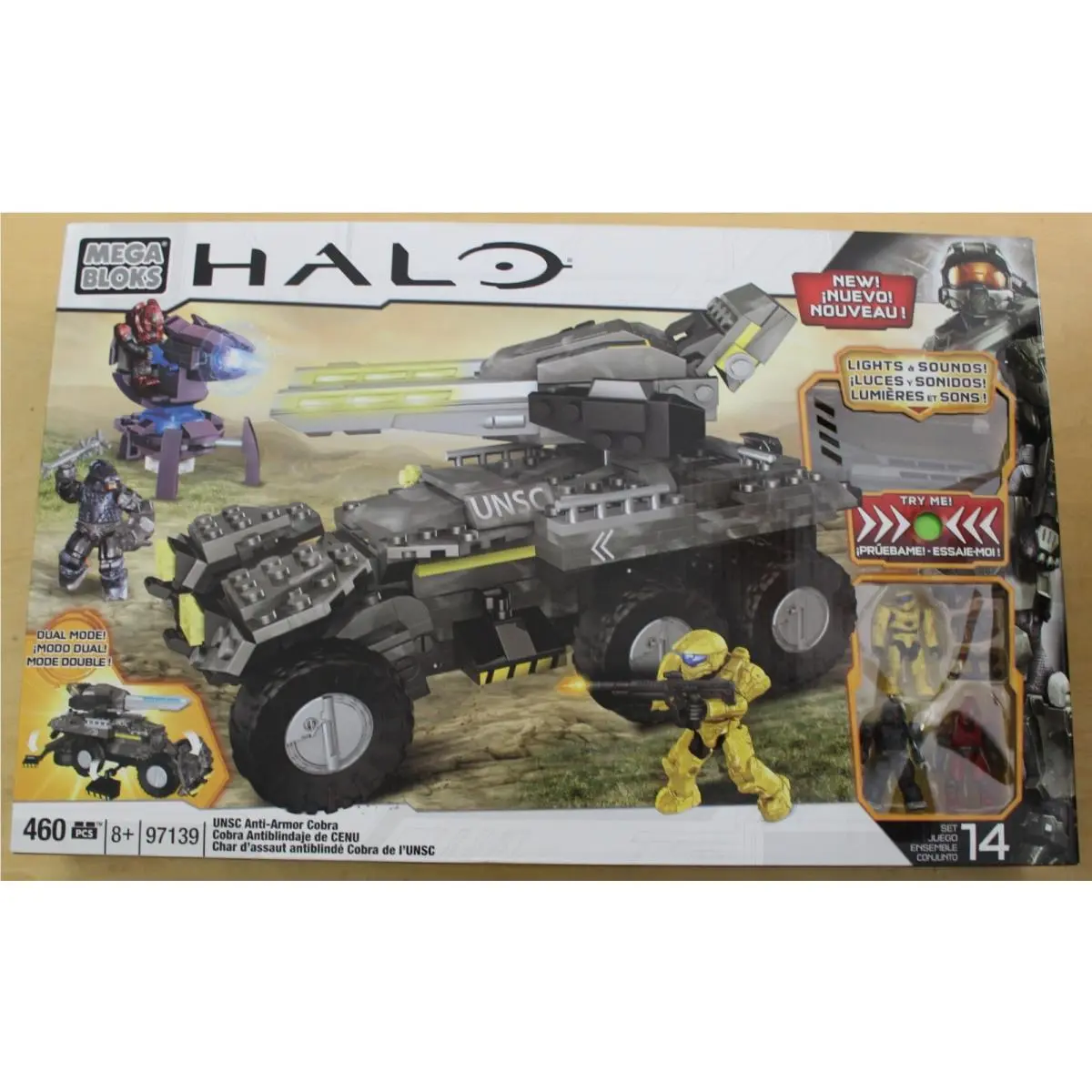 New/shelf Wear Mega Bloks Unsc Anti Armor Cobra 2013