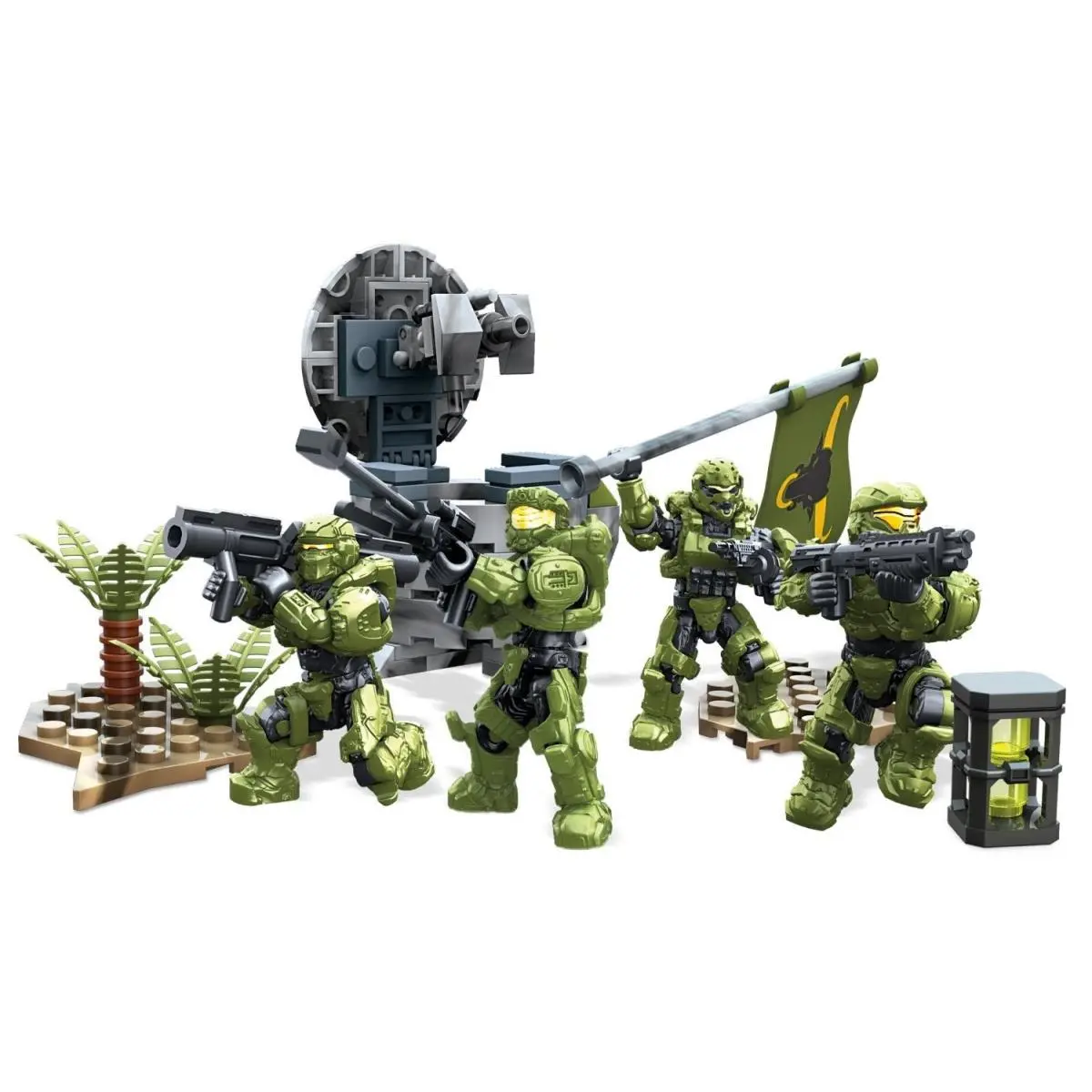 Mega Bloks Halo Unsc Fireteam Taurus Playset For 96 Months To 180 Months 100 Pcs