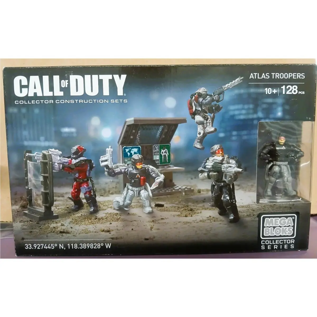 Mega Bloks Construx Call of Duty CNC68 Atlas Troopers Building Block Model