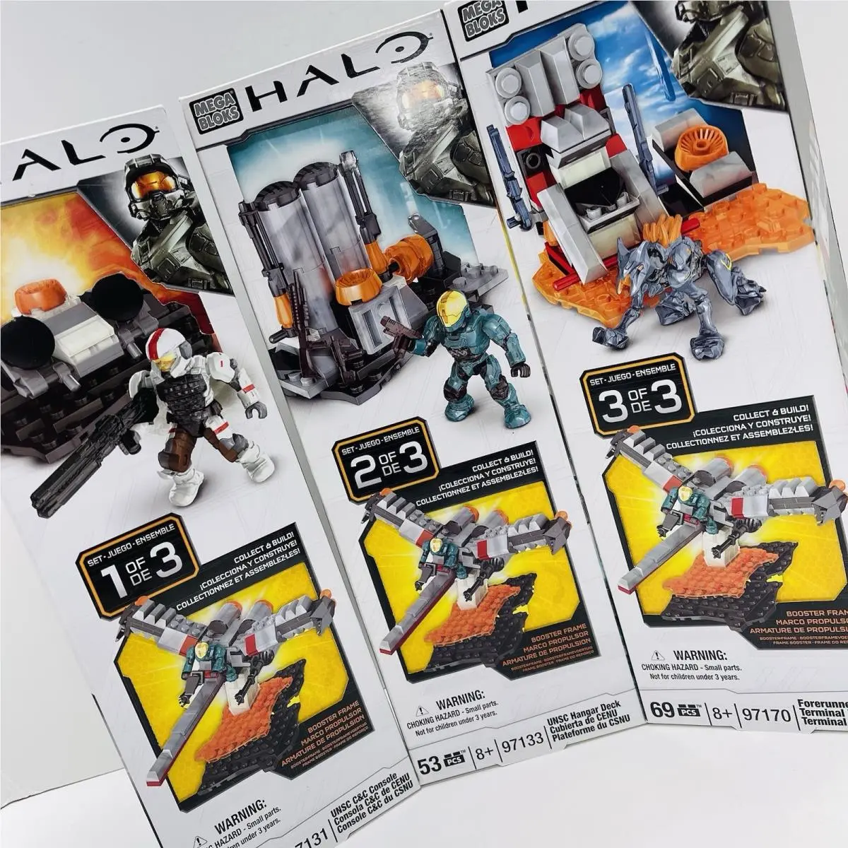 Mega Bloks Halo Unsc C C Console Deck Terminal 97131 97133 97170 - 2013