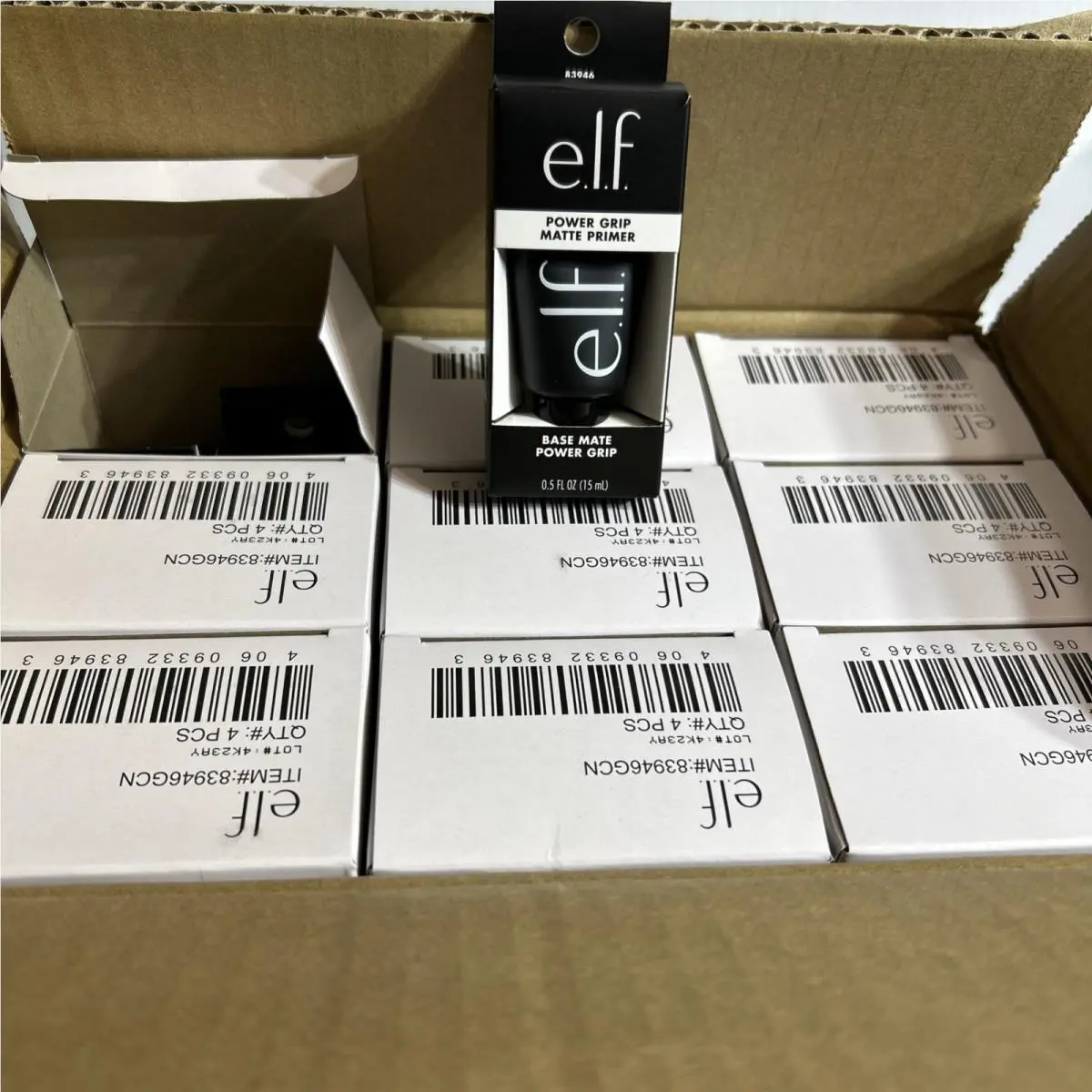 Lot 36 E.l.f. Power Grip Matte Primer Travel Size Makeup Skin Prep .5 oz