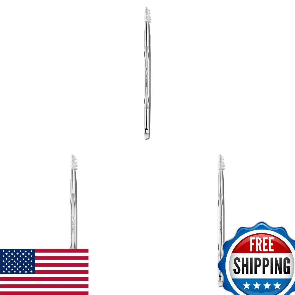 E.l.f. Precision Dual-sided Eyebrow Brush Synthetic Pack of 3 White