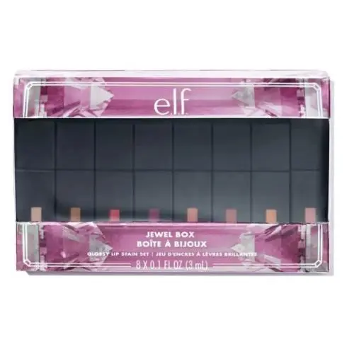 Elf Jewel Box Glossy Lip Stain 8 Gorgeous Shades