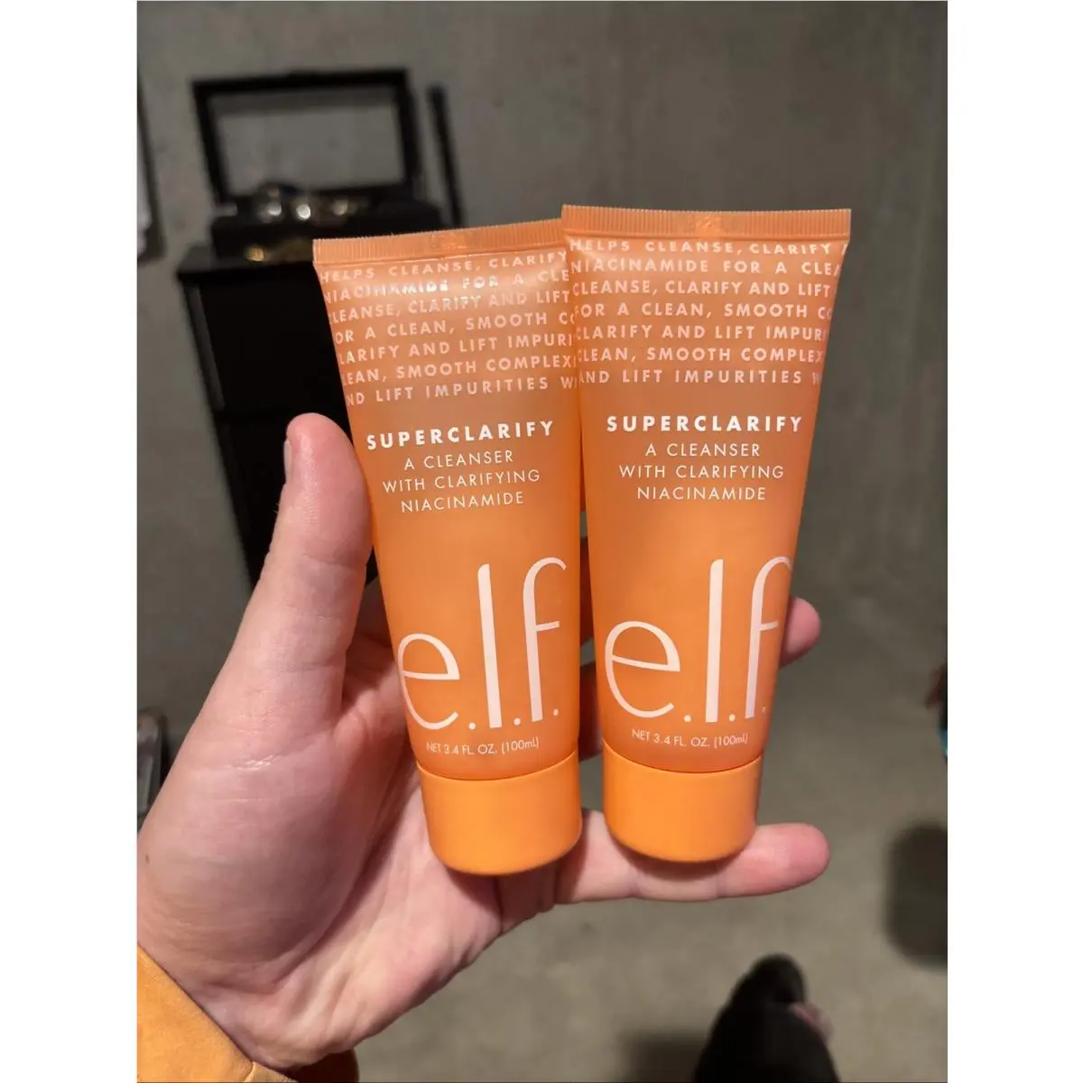 Lot Of 2 - E.l.f. Cosmetics Superclarify A Cleanser 3.4 Oz 100ml