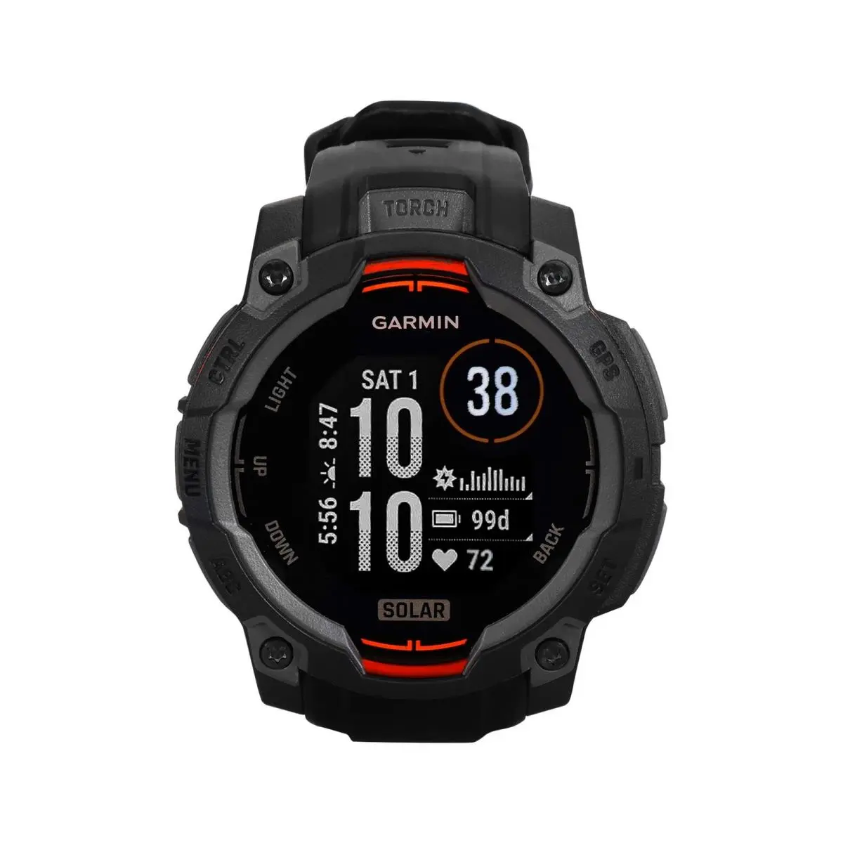 Instinct 3 Solar Rugged Outdoor Gps Smartwatch - 45mm Silicone Band by Garmin