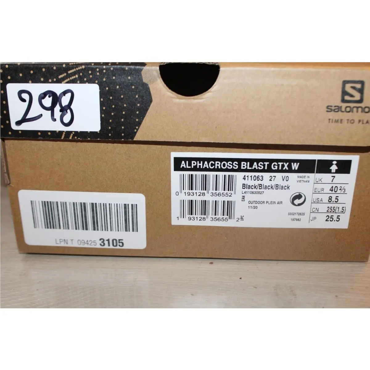 Salomon shoes - Salomon Alphacross Blast GTX - Alphacross Blast GTX - Black 0
