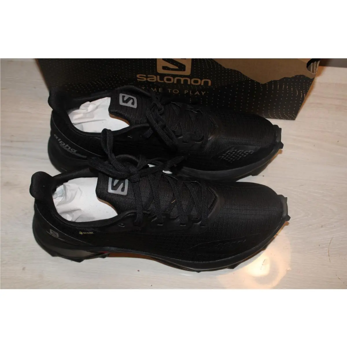 Salomon shoes - Salomon Alphacross Blast GTX - Alphacross Blast GTX - Black 3