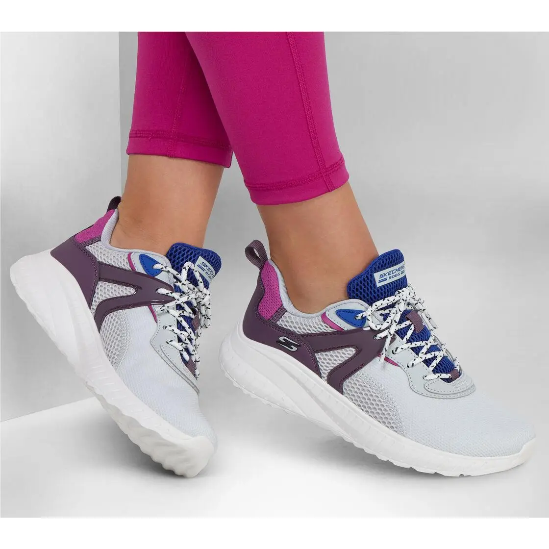Skechers shoes - SKECHERS BOBS - BOBS - 117237 - Light Gray 4