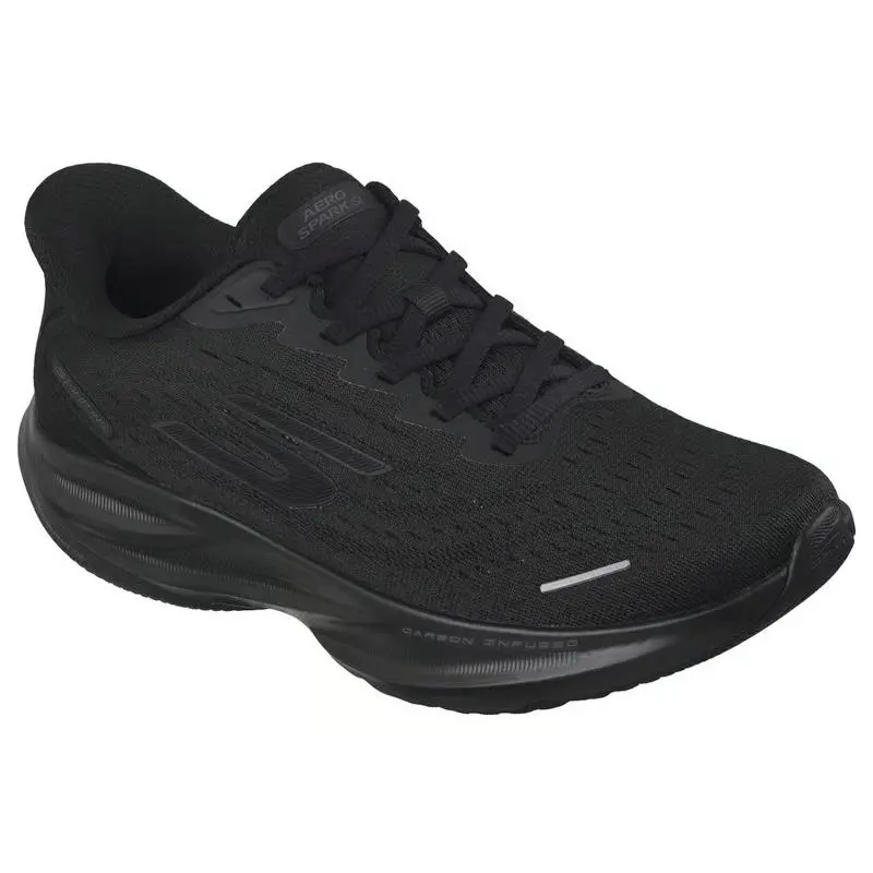 Womens Skechers Slip Ins Aero Spark Black Mesh Shoes