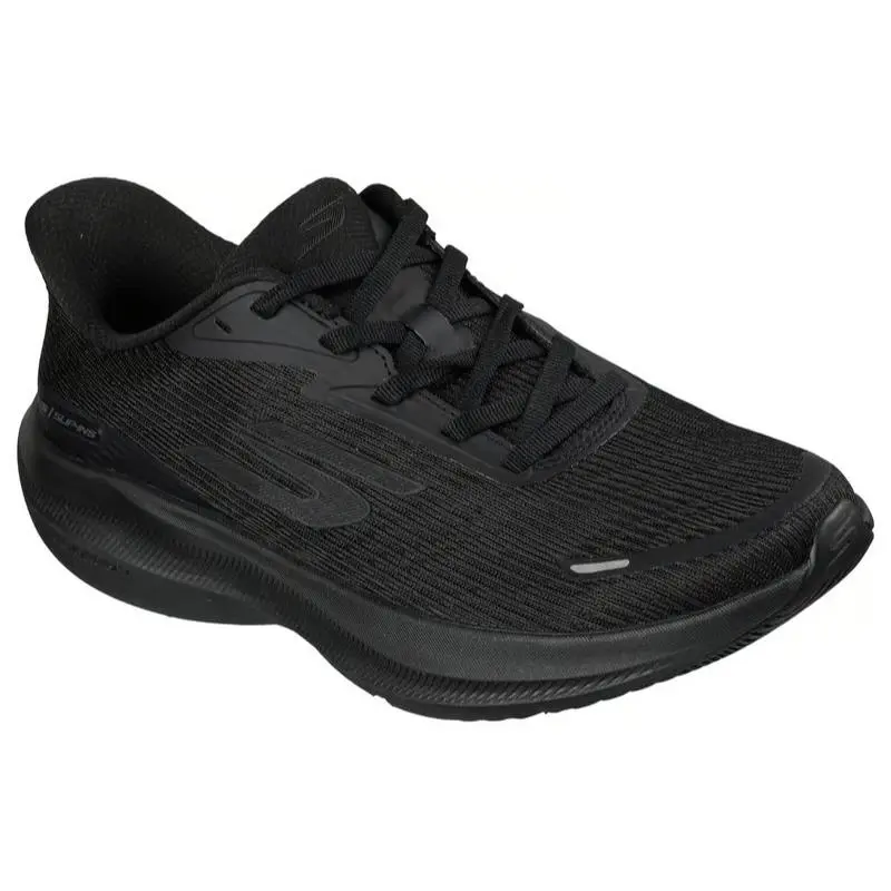 Womens Skechers Slip Ins Aero Pulse Black Mesh Shoes