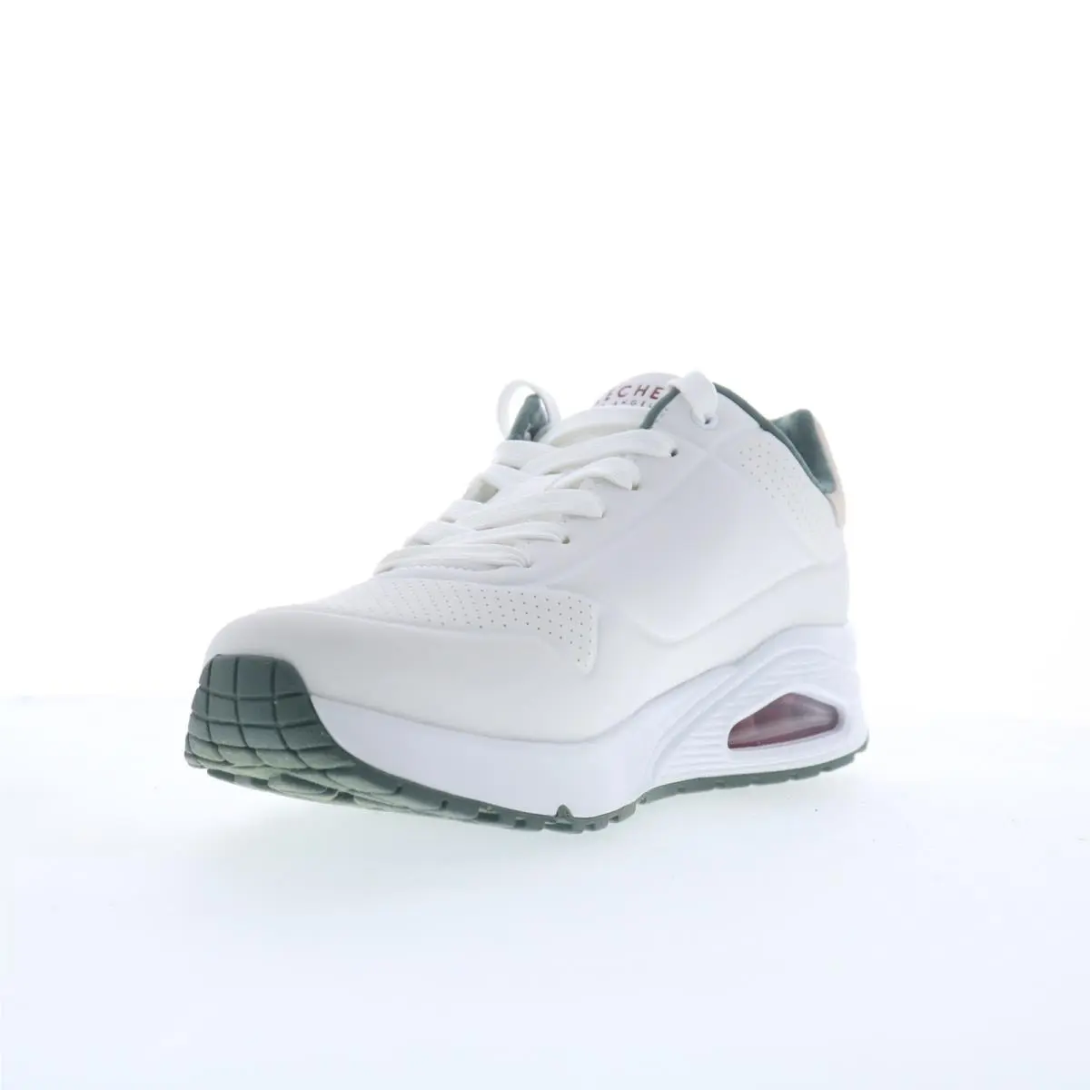 Skechers shoes - Skechers UNO - Suited On Air - 183004-WGR - White 2