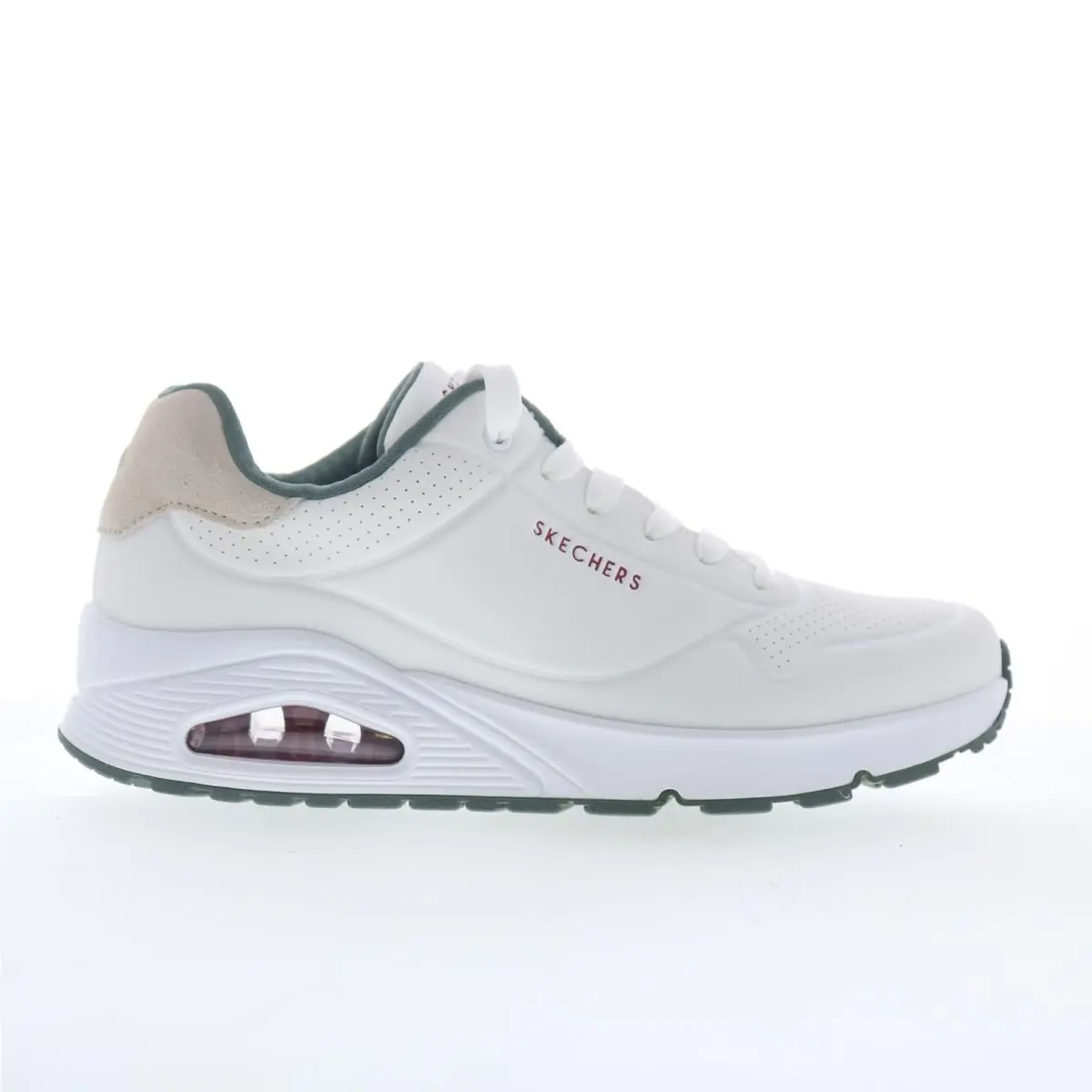 Skechers shoes - Skechers UNO - Suited On Air - 183004-WGR - White 7