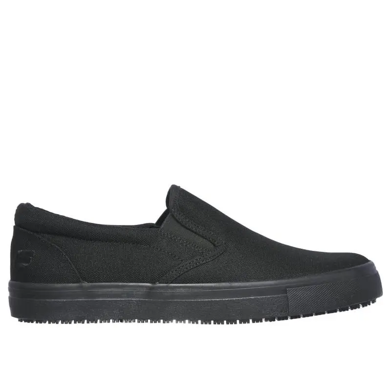 Skechers Work Women`s Sudler - Colobus Slip On Slip Resistant Work Shoes Black