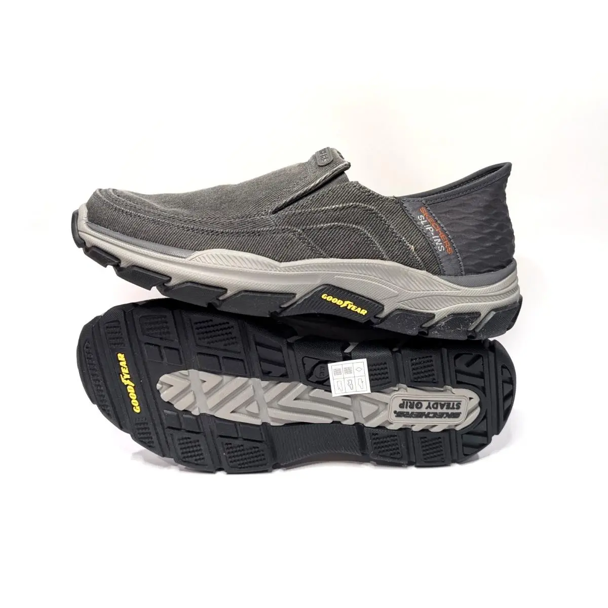 Skechers shoes - Skechers Respected Holmgren - Respected Holmgren - 204809 204809WW 204809WW/CHAR - Charcoal 2
