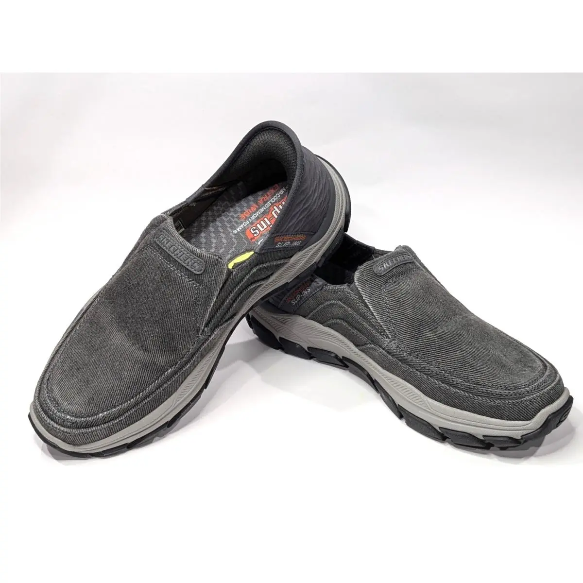 Skechers shoes - Skechers Respected Holmgren - Respected Holmgren - 204809 204809WW 204809WW/CHAR - Charcoal 10