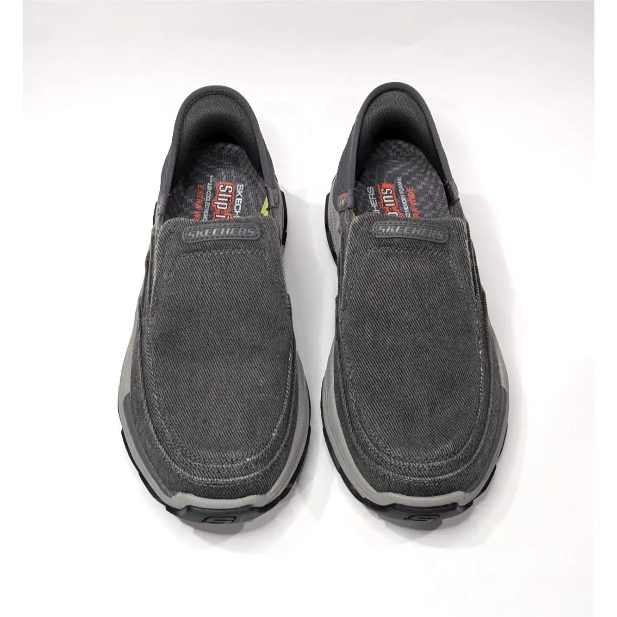 Skechers shoes - Skechers Respected Holmgren - Respected Holmgren - 204809 204809WW 204809WW/CHAR - Charcoal 11