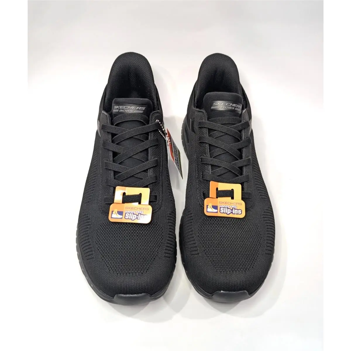 Skechers shoes - Skechers Slip-ins BOBS Squad Chaos Solid Step - 118312 118312W 118312W/BBK - Black 1