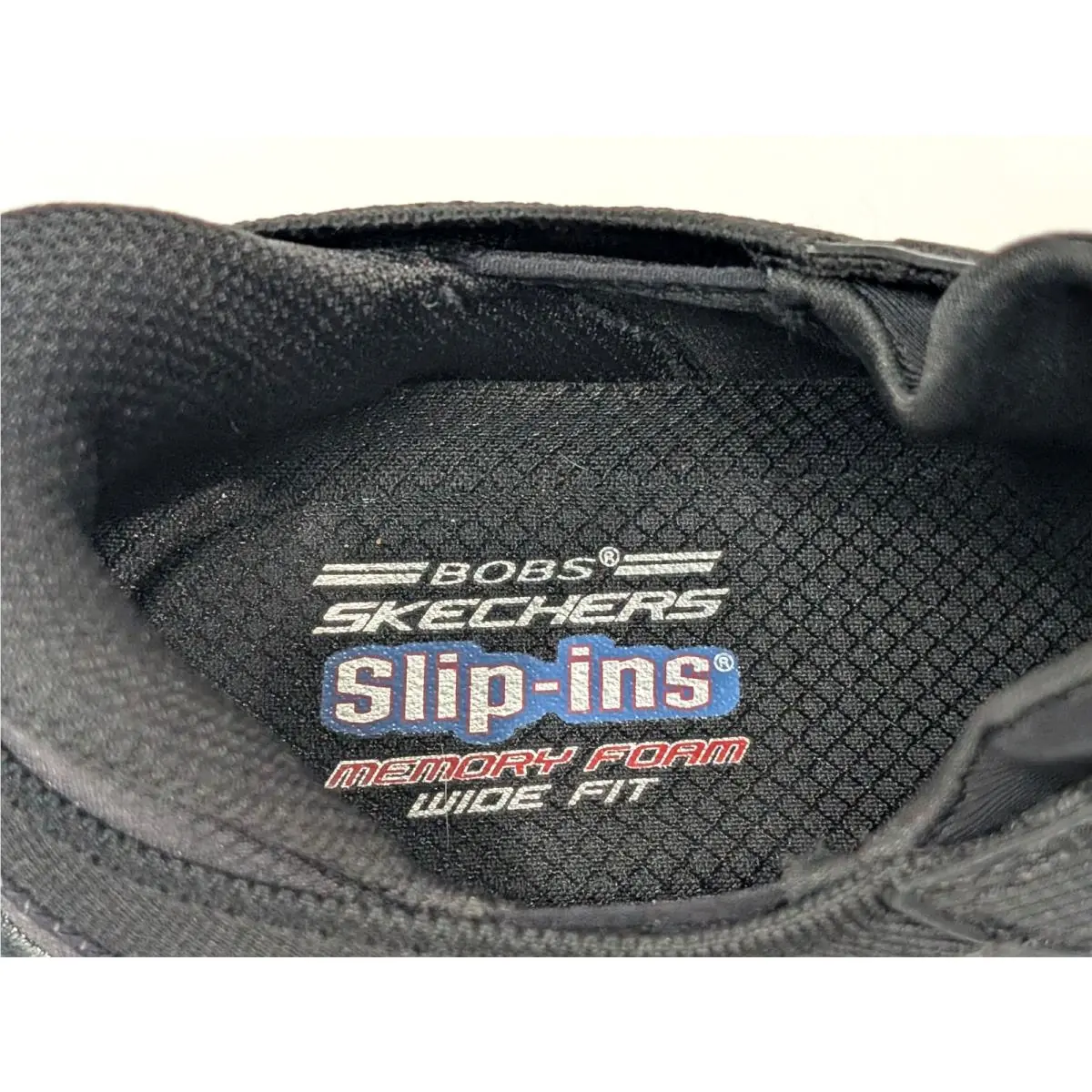 Skechers shoes - Skechers Slip-ins BOBS Squad Chaos Solid Step - 118312 118312W 118312W/BBK - Black 19
