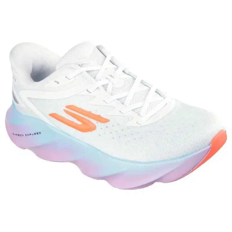 Womens Skechers Slip Ins Aero Burst White Multi Mesh Shoes