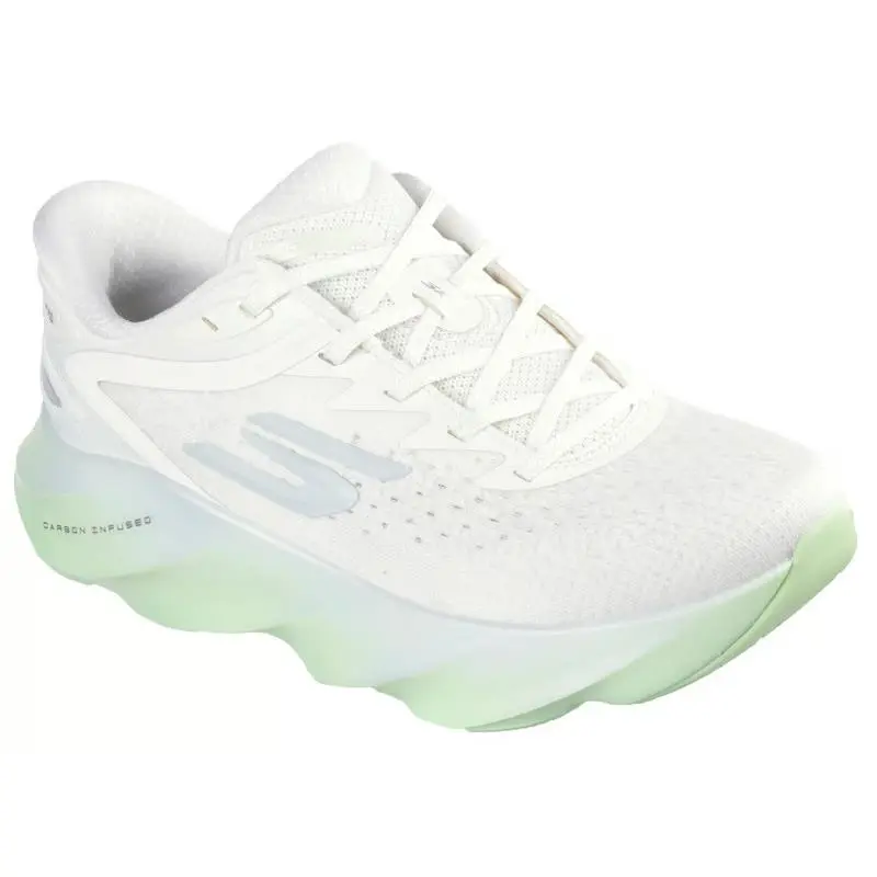 Womens Skechers Slip Ins Aero Burst Off White Green Mesh Shoes