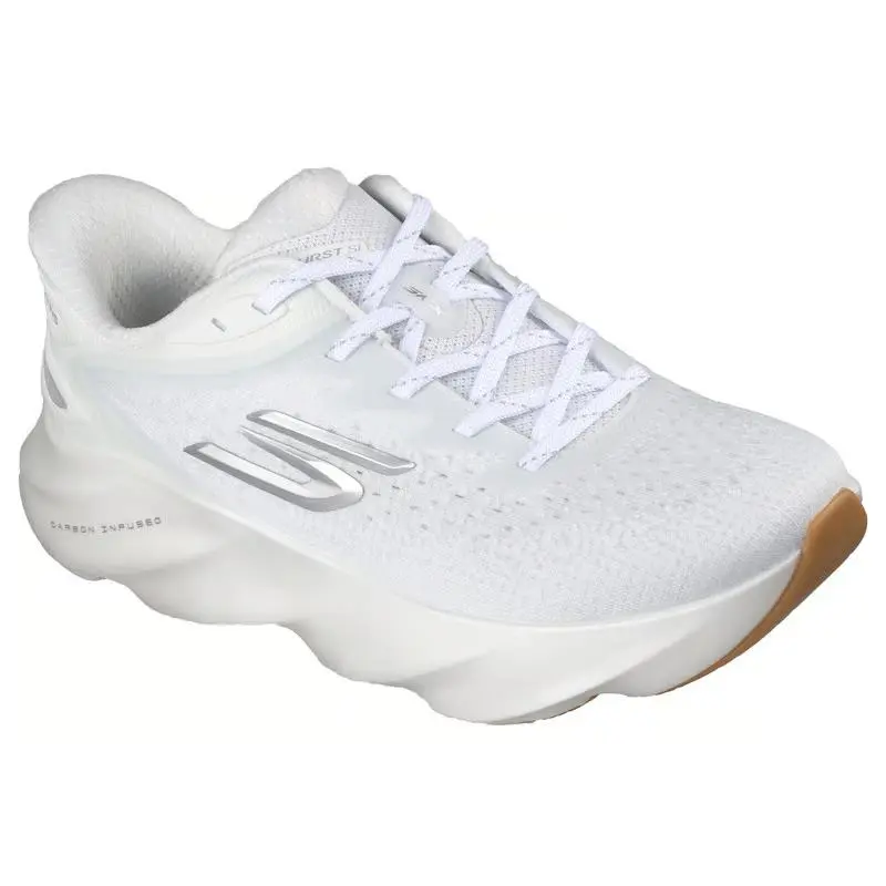 Womens Skechers Slip Ins Aero Burst White Mesh Shoes