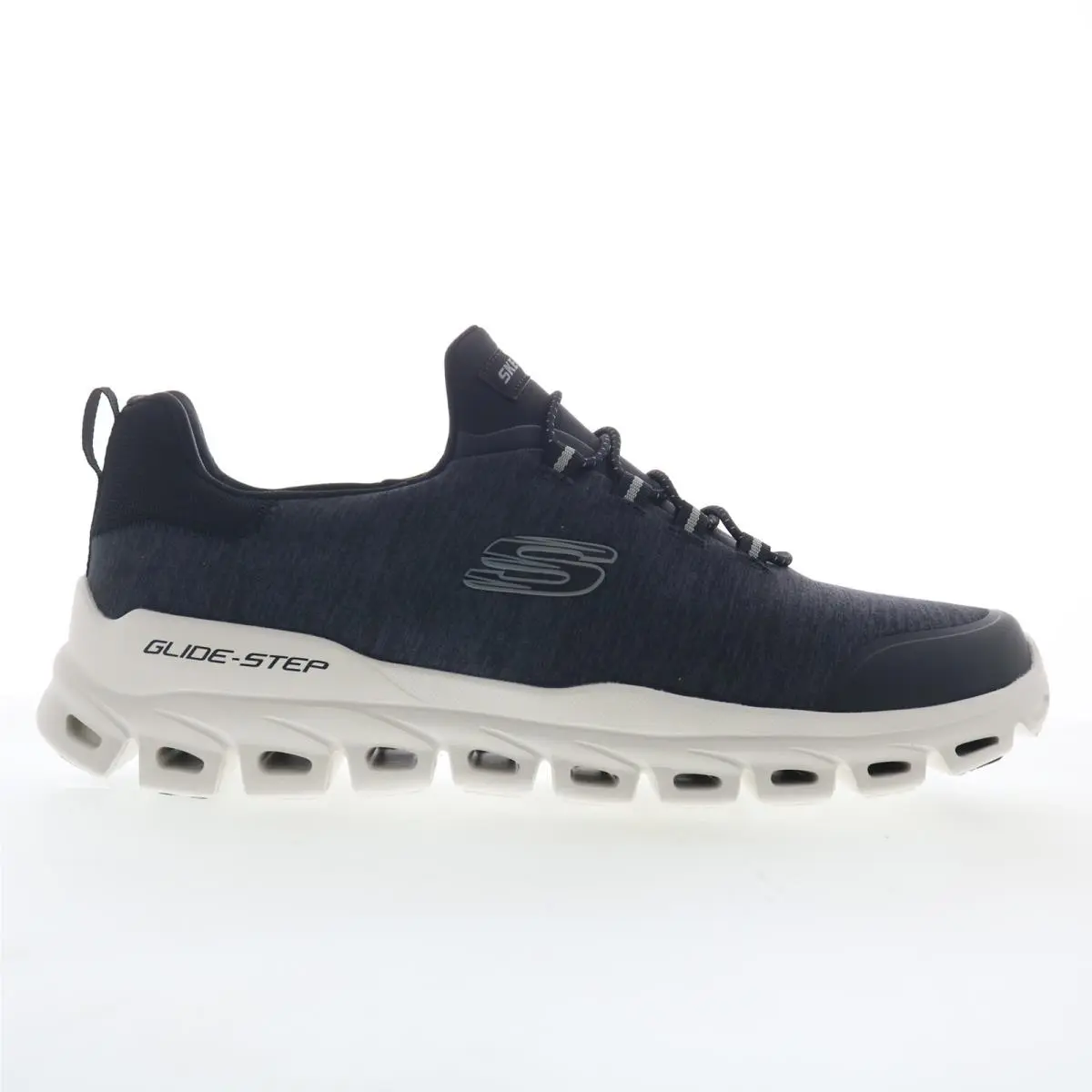 Skechers Glide-step - Ryla 233013-BLK Mens Black Lifestyle Sneakers Shoes