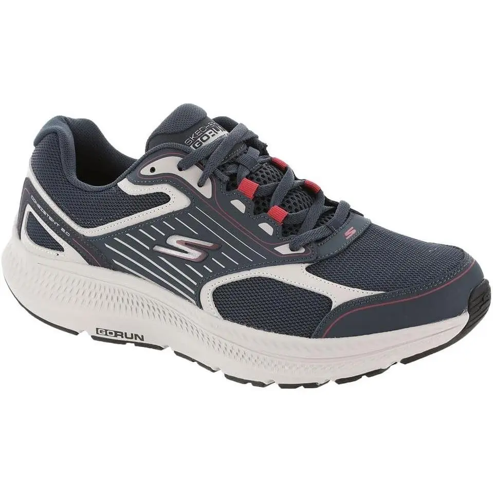 Skechers Men`s Go Run Consistent 2.0 Sneaker-ships Fastly - NAVY/RED