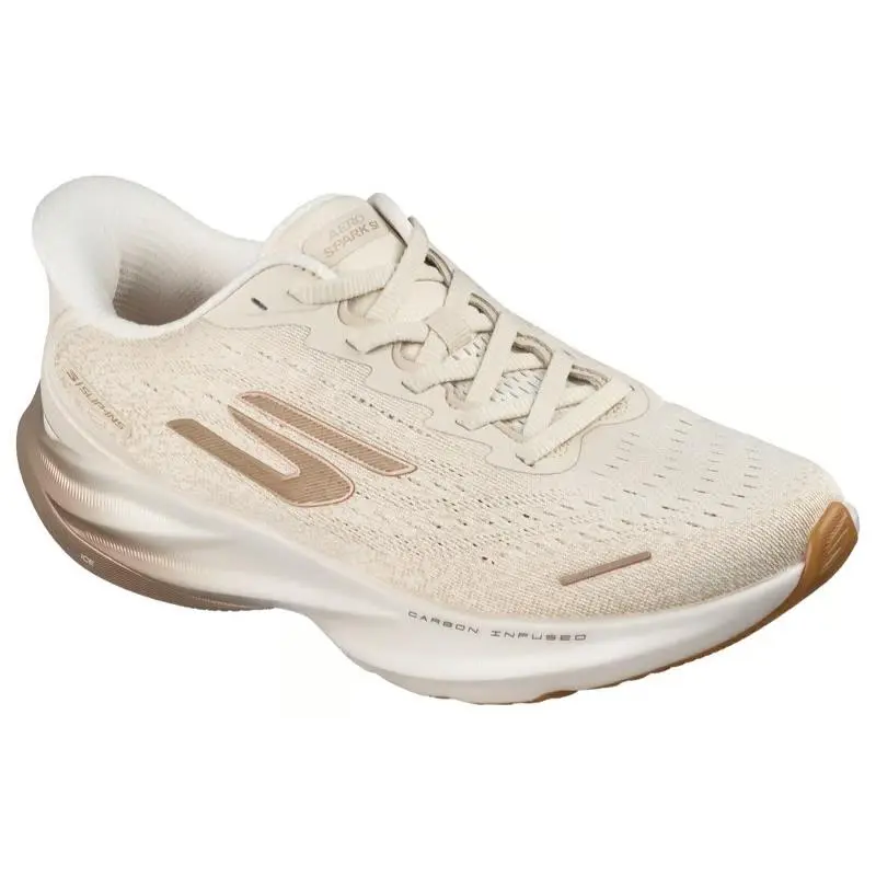 Womens Skechers Slip Ins Aero Spark Rose Gold Mesh Shoes