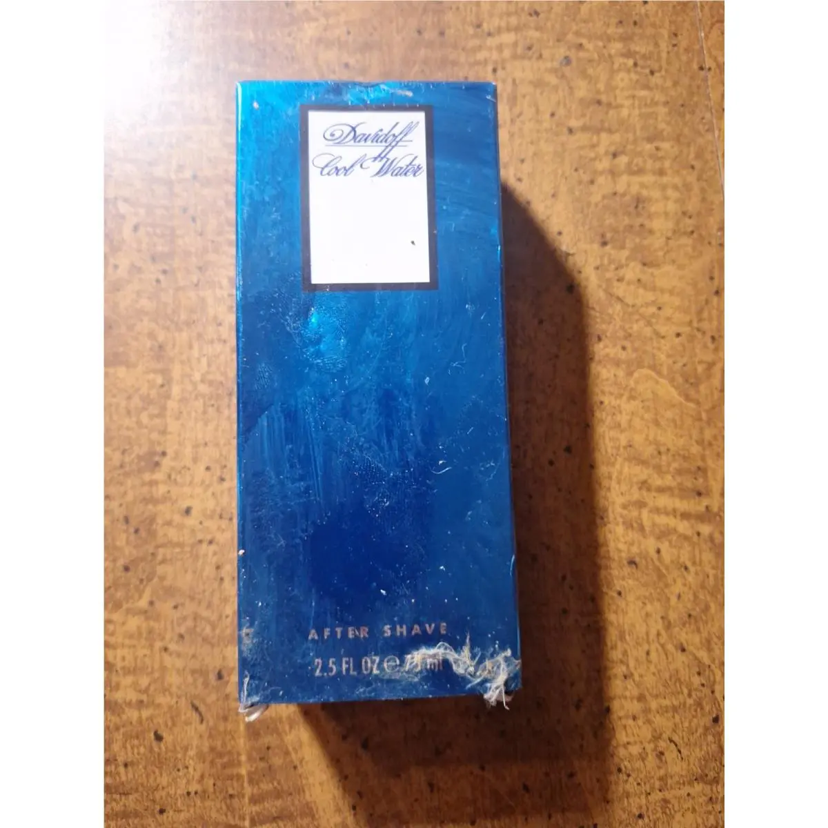 Cool Water by Davidoff For Men 2.5oz After Shave Splash Vintage