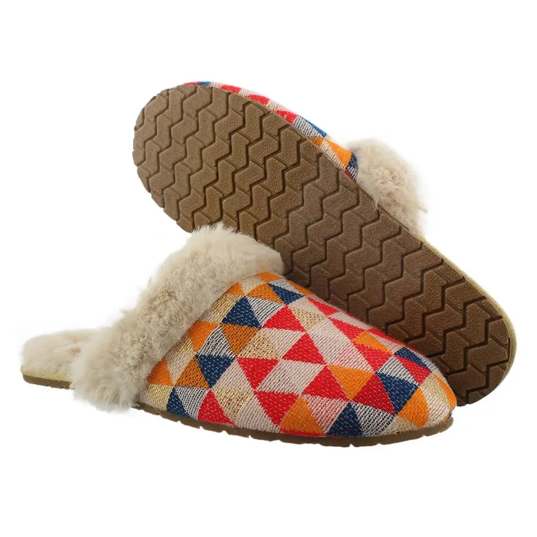 Skechers Slpr Cleo Czy Aztec Womens Shoes Size 8 Color: Natural/multi