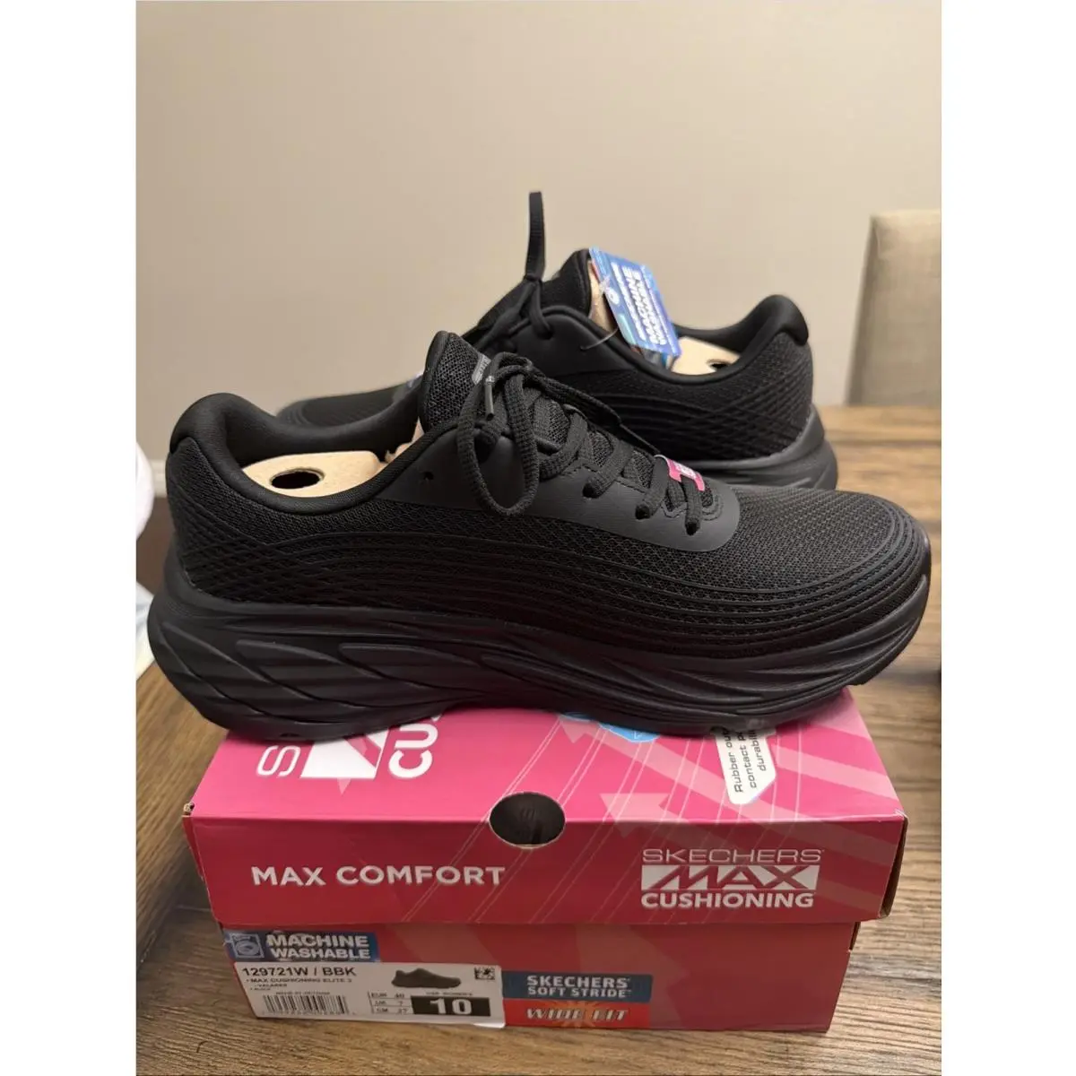 Skechers shoes - Skechers Max Cushioning Elite 3 - Black 3