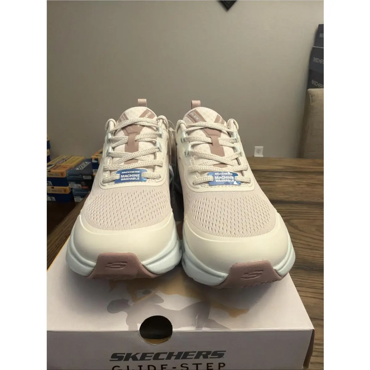 Skechers shoes - Skechers Glide-Step - Beige 0