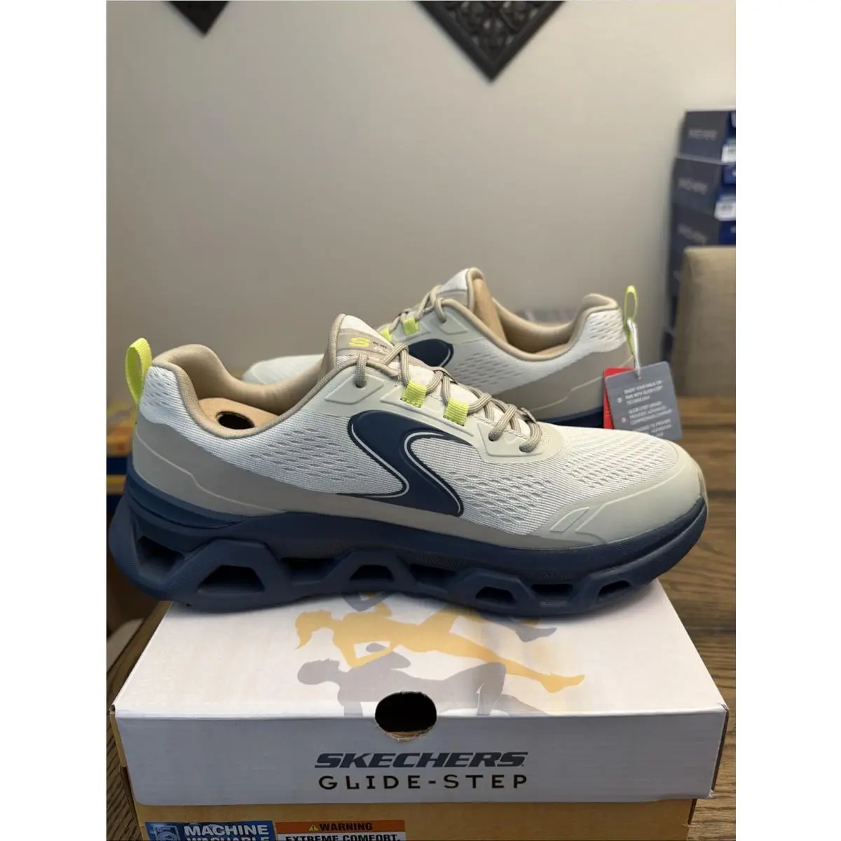 Skechers shoes - SKECHERS GLIDE STEP ALTUS JOPPO - Blue 3