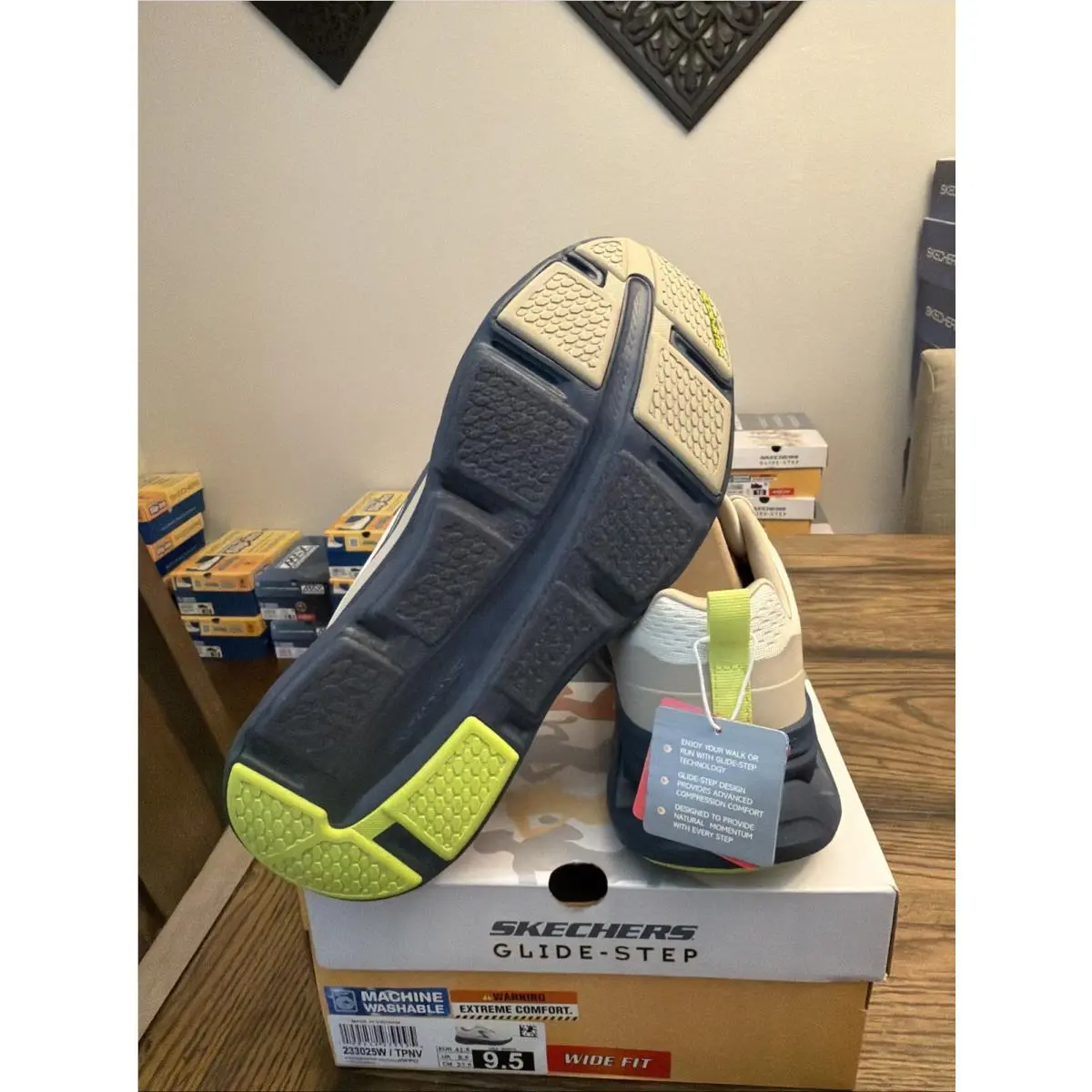 Skechers shoes - SKECHERS GLIDE STEP ALTUS JOPPO - Blue 4