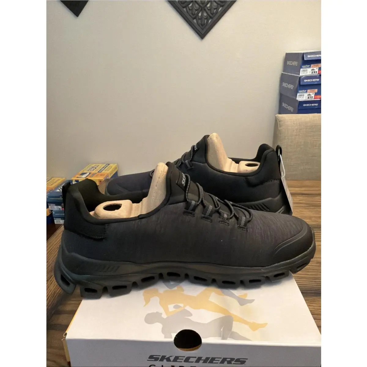 Skechers shoes - Skechers Glide-Step - Black 3