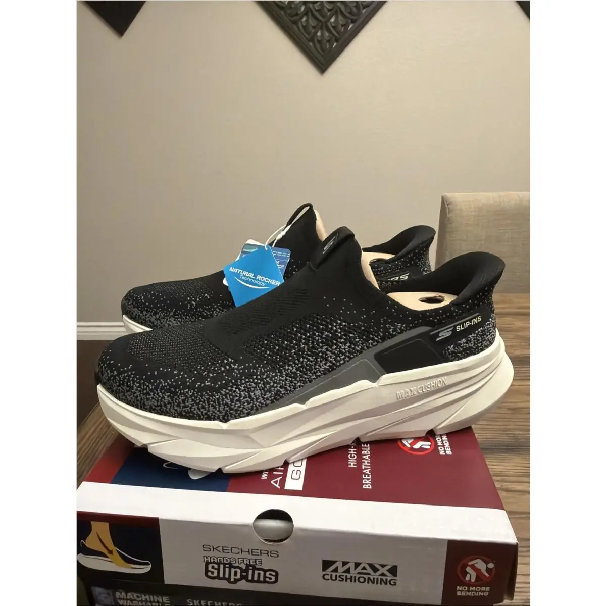 Skechers shoes - SKECHERS INS MAX - INS MAX - Black 1