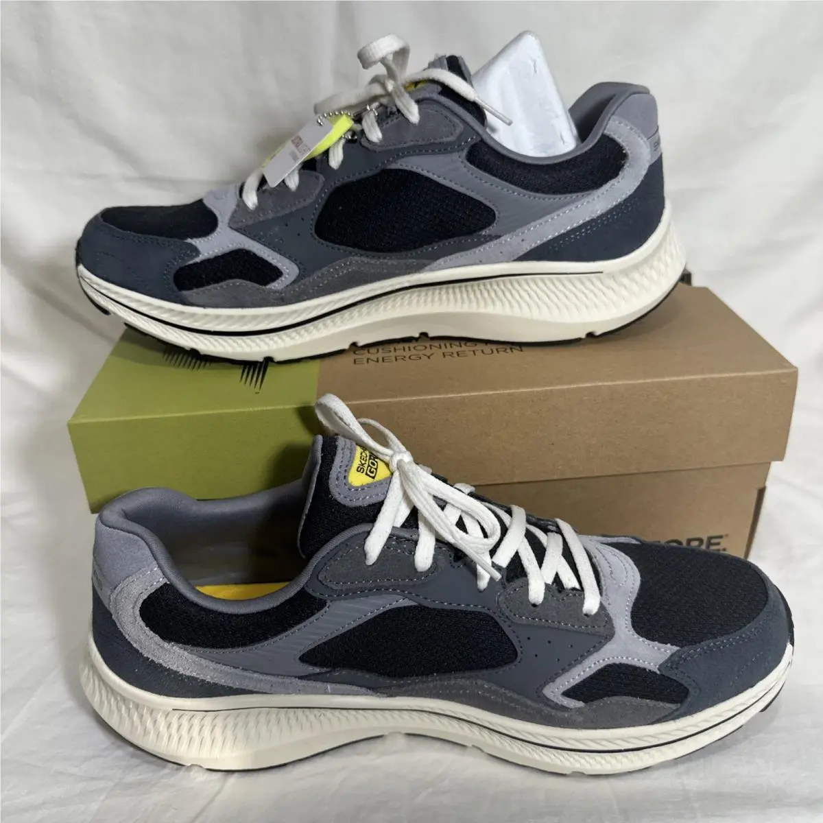 Skechers shoes - Skechers Slip-ins GO RUN Consistent 2.0 - 220872 - Gray (UPC: 0197976367012) 0