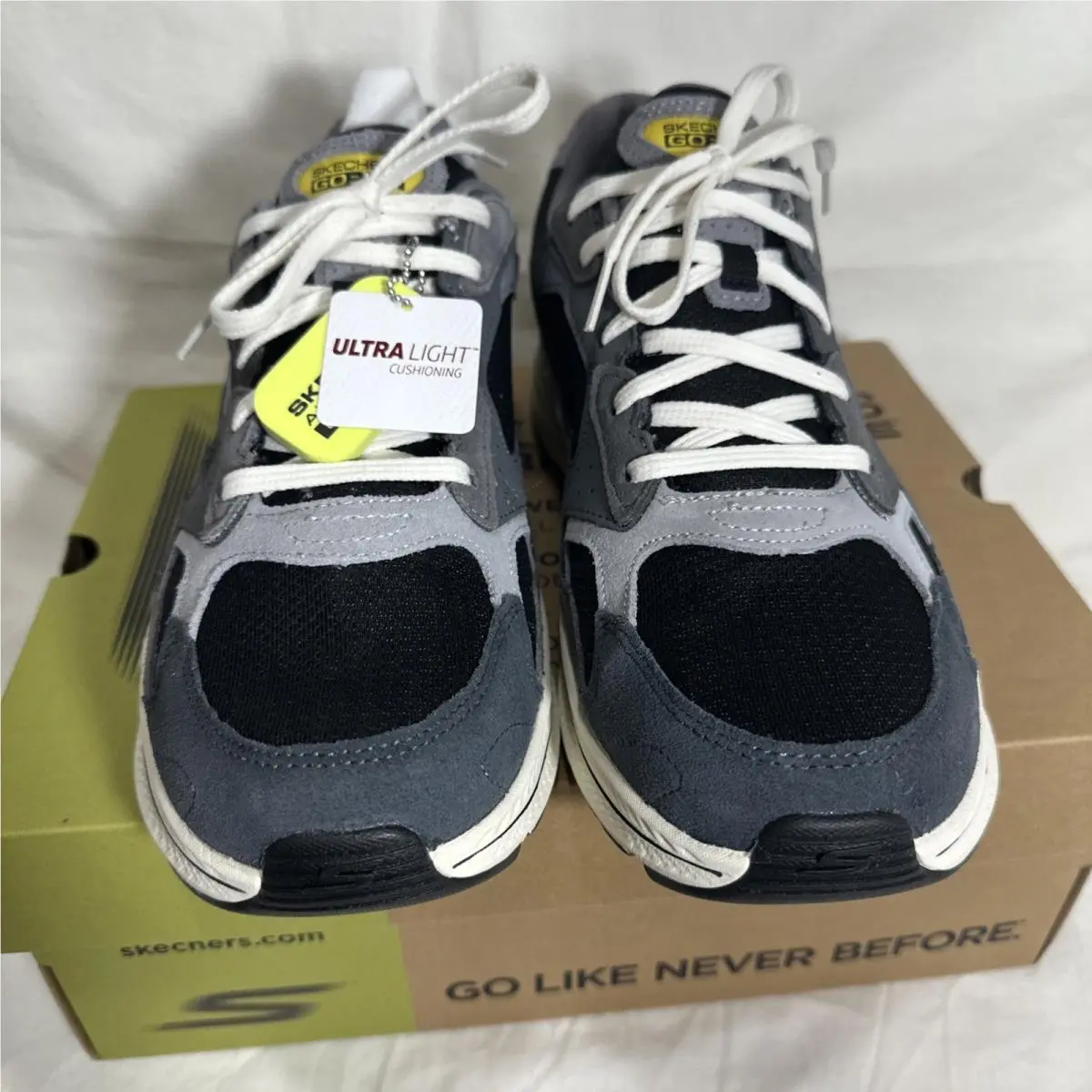Skechers shoes - Skechers Slip-ins GO RUN Consistent 2.0 - 220872 - Gray (UPC: 0197976367012) 2