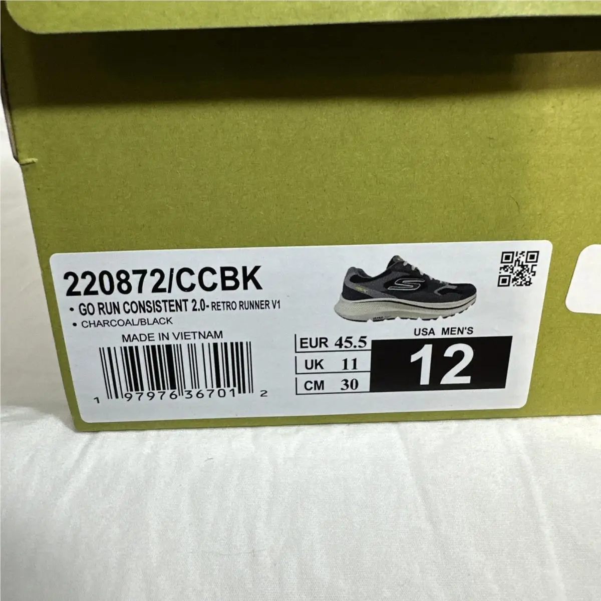Skechers shoes - Skechers Slip-ins GO RUN Consistent 2.0 - 220872 - Gray (UPC: 0197976367012) 7